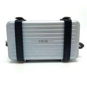 Authentic DIOR 2DRCA295YWT Rimowa Collab Wallet Personal Clutch bag 2WAY Travel